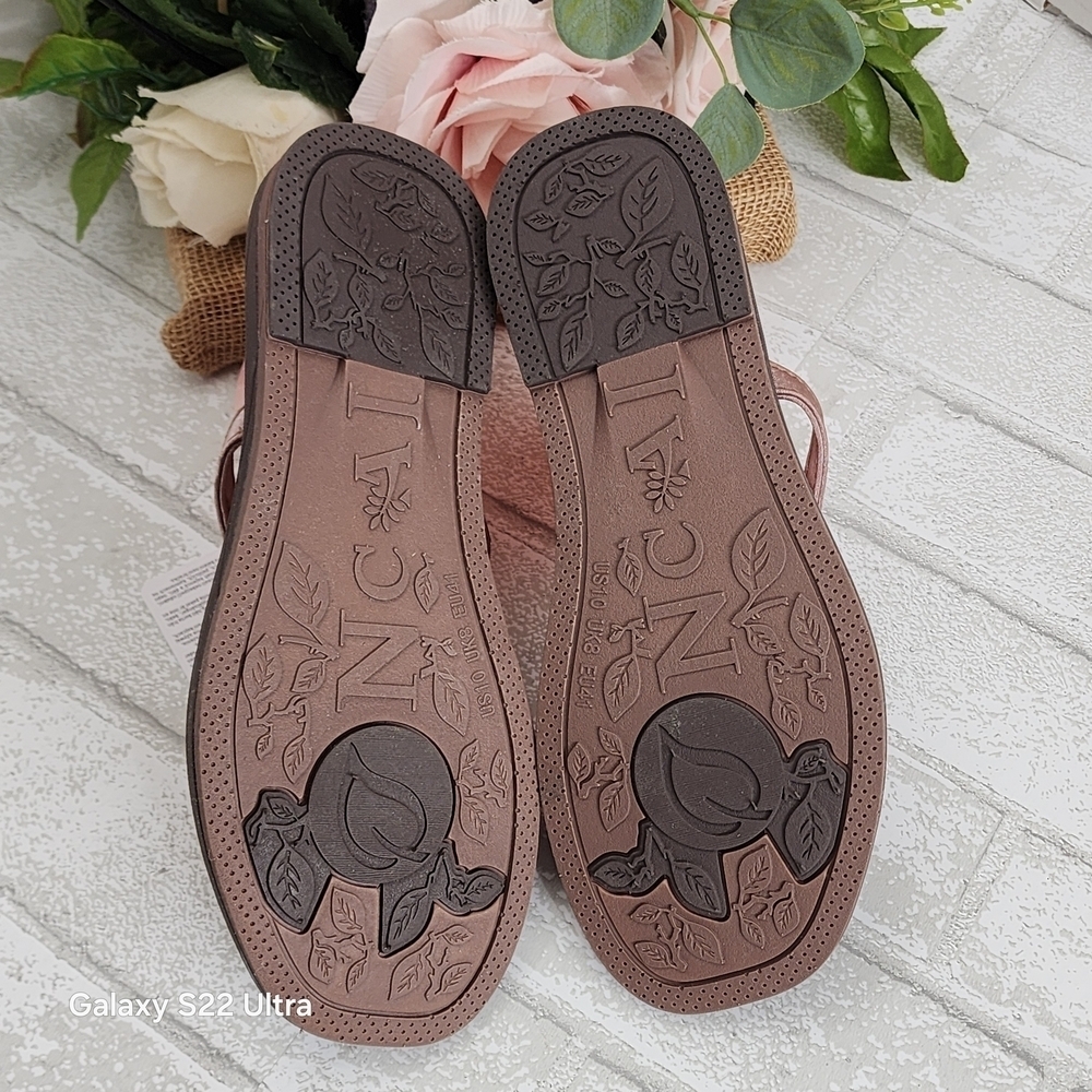 Women's Brown Sandals - Picture 3 of 5